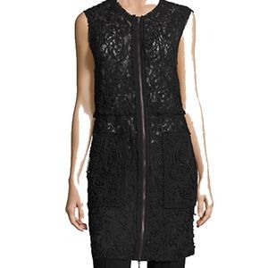 Elie Tahari Lace Vest/Dress